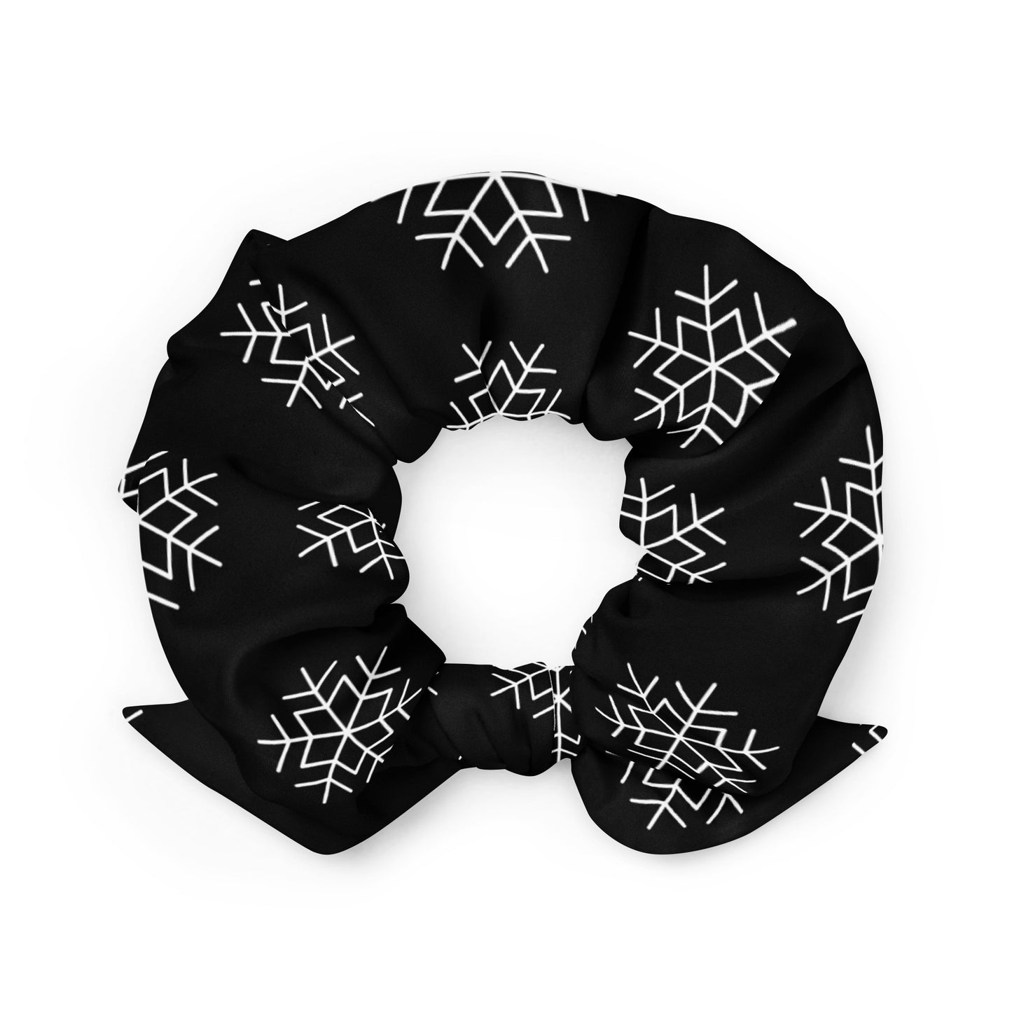 Snowflake Scrunchie